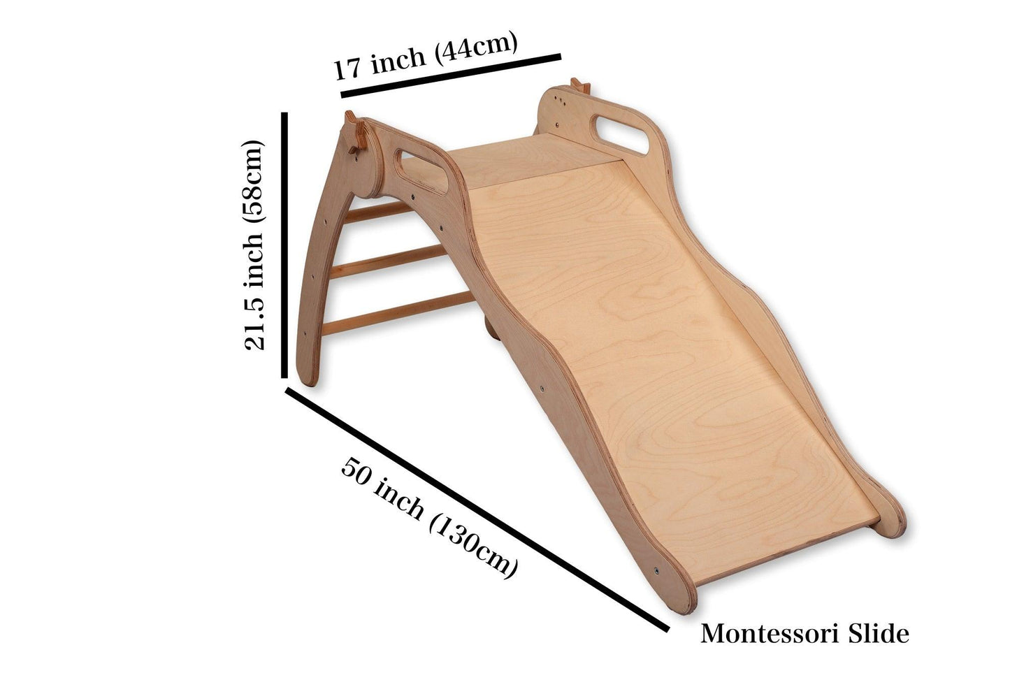 Toboggan en bois pliable " Merveille"