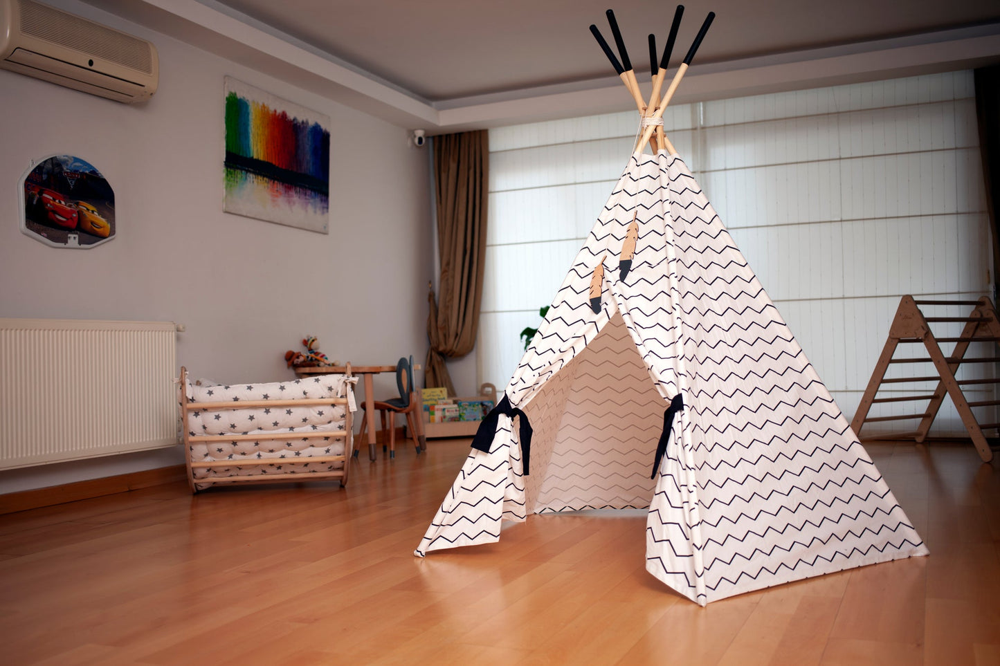 Tente tipi ensemble XL et tapis de jeu